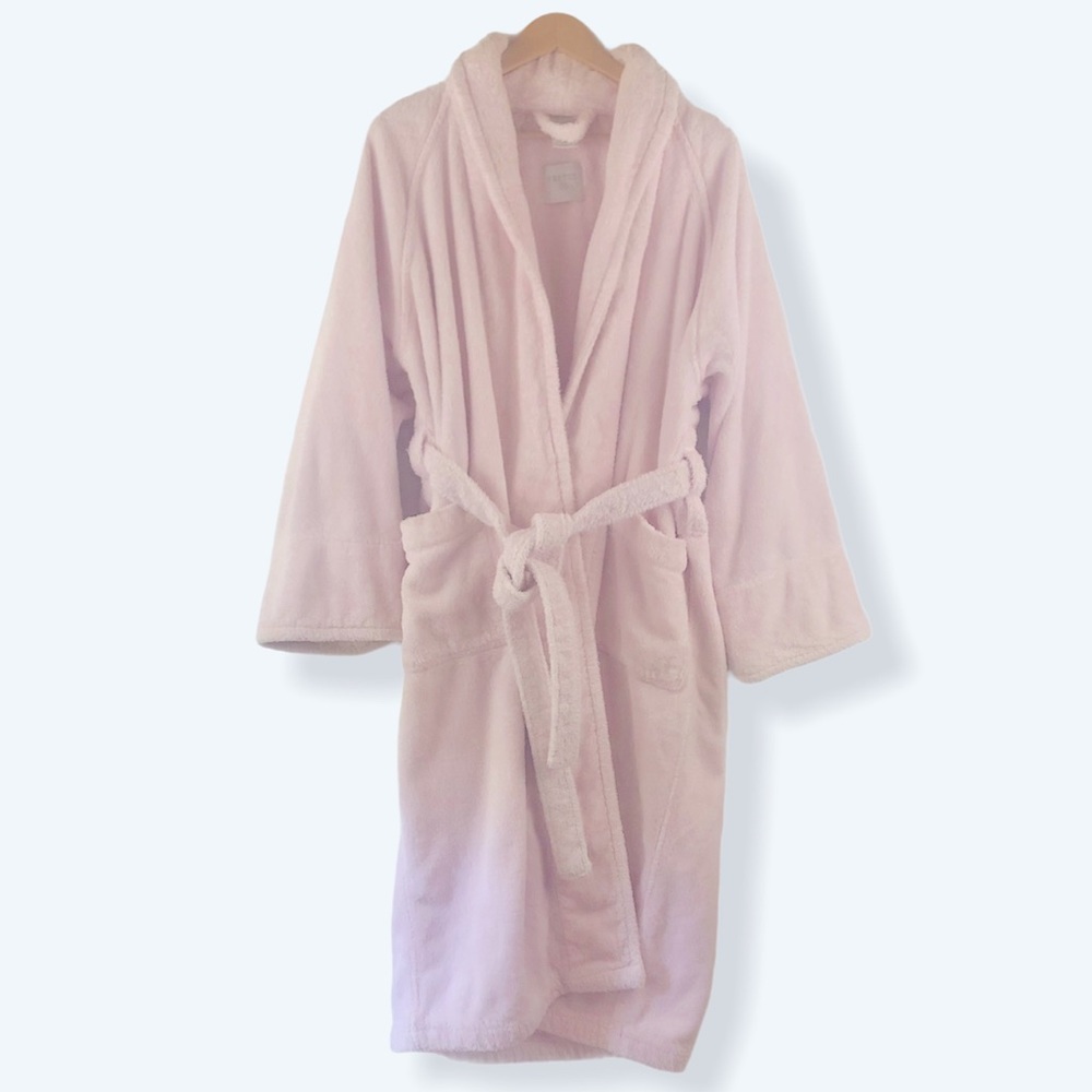 FRETTE L/XL PINK TURKISH COTTON ROBE